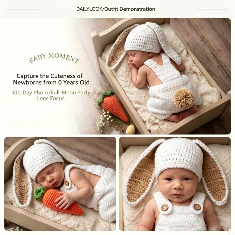 Baby Clothing Discount - Crochet Knitted Newborn Photography Props Clothes