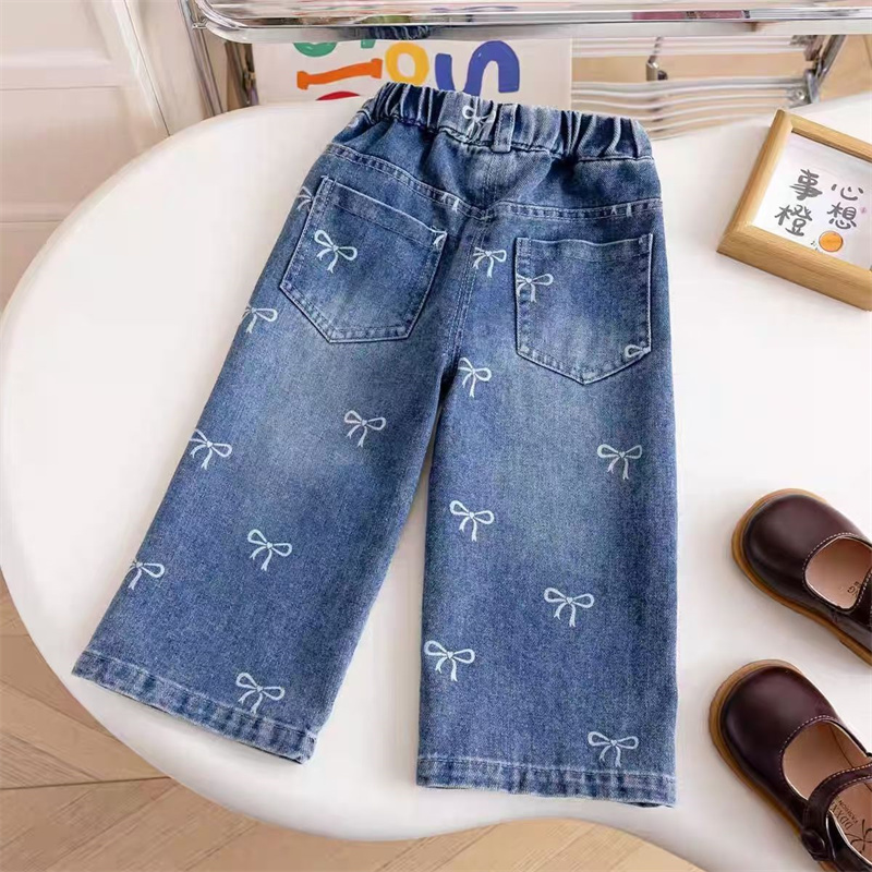 Girls Spring Autumn Jeans New  - огляд і ціна Baby Clothing Drawing