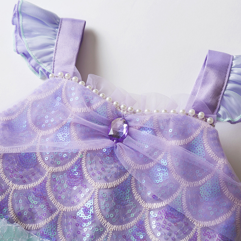 Girls Mermaid Tutu Dress Sequi - огляд і ціна Baby Tutu Skirt