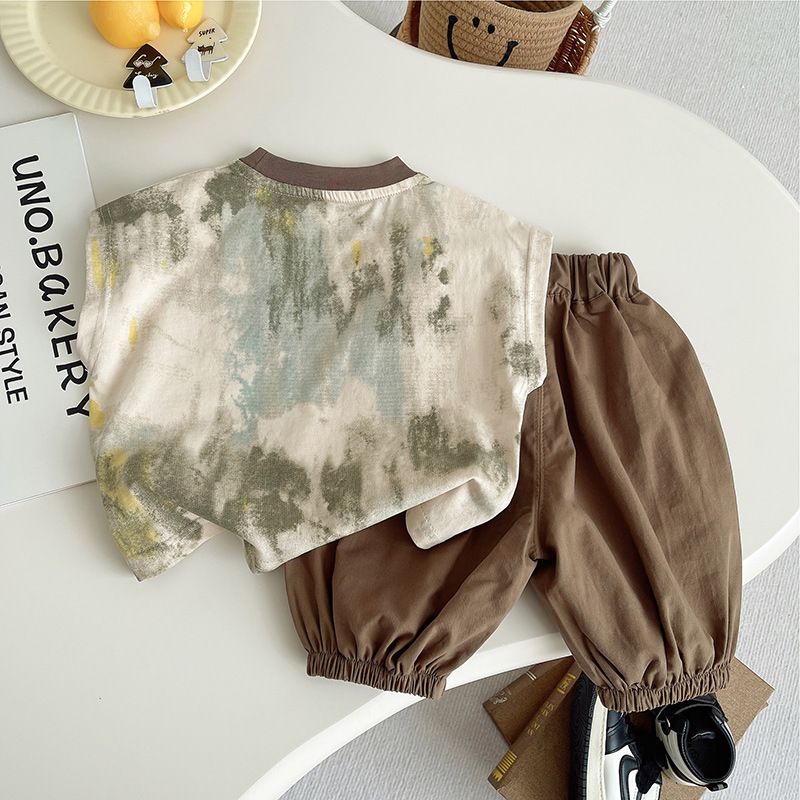 Korean Summer Toddler Baby Boy - огляд і ціна Baby Clothing Drawing
