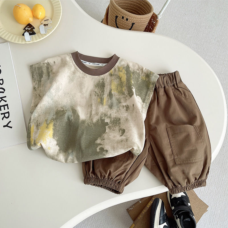 Korean Summer Toddler Baby Boy - огляд і ціна Baby Clothing Drawing