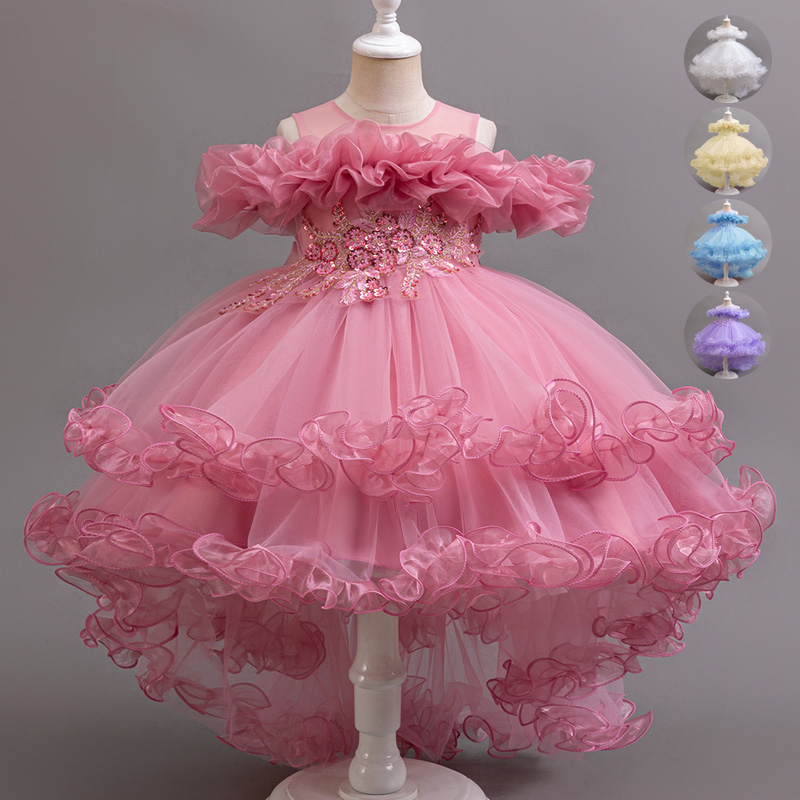 Girl Flower Princess Sequins B - огляд і ціна Baby Xmas Clothing