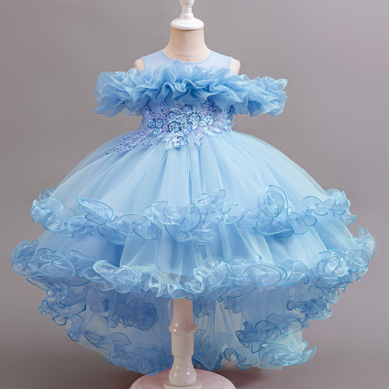 Girl Flower Princess Sequins B - огляд і ціна Baby Xmas Clothing