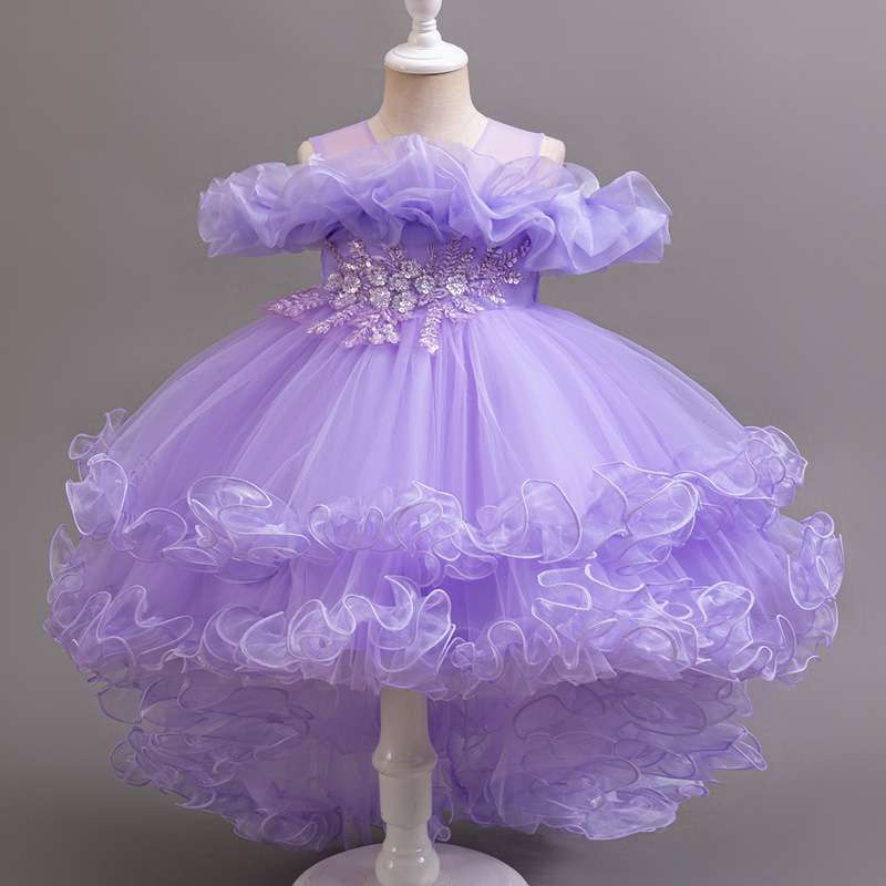 Girl Flower Princess Sequins B - огляд і ціна Baby Xmas Clothing