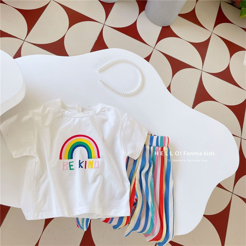 2024 Children's Summer Set Bab - огляд і ціна Baby Clothing Drawing