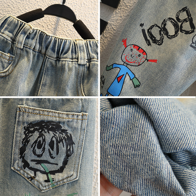 Baby Boy Jeans For Children Ch - огляд і ціна Baby Clothing Drawing