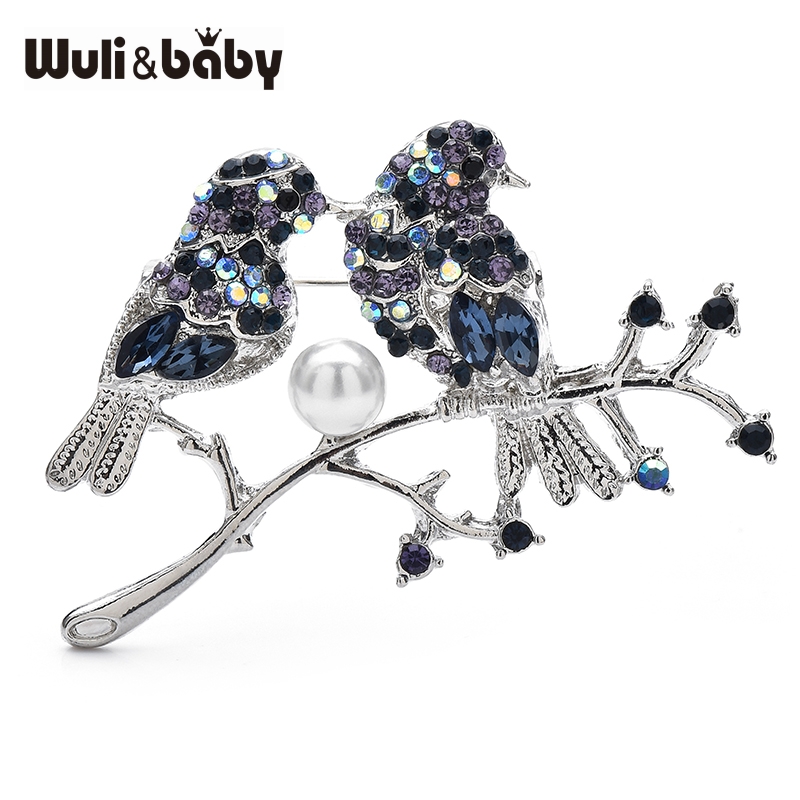Wuli&baby Crystal Couple Birds - огляд і ціна Baby Xmas Clothing