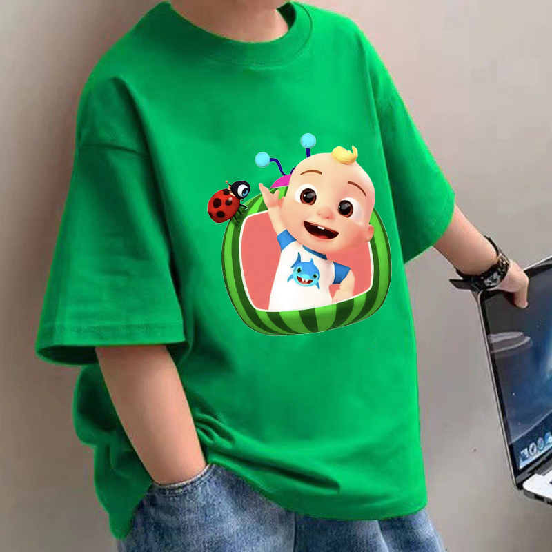 Cocomelons Baby T-Shirts Anime - огляд і ціна Baby Clothing Boy