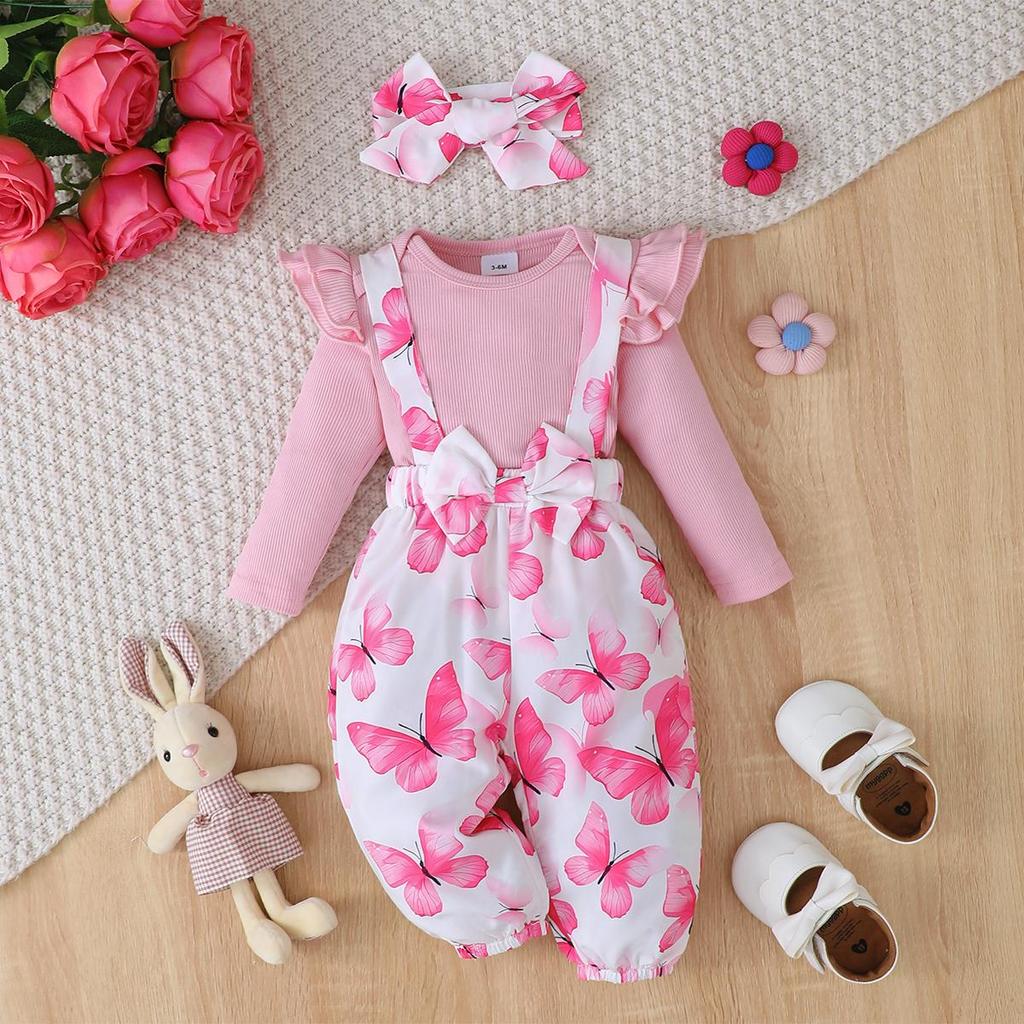 3PCS Clothes Outfits for 1-24M - огляд і ціна Baby Xmas Clothing