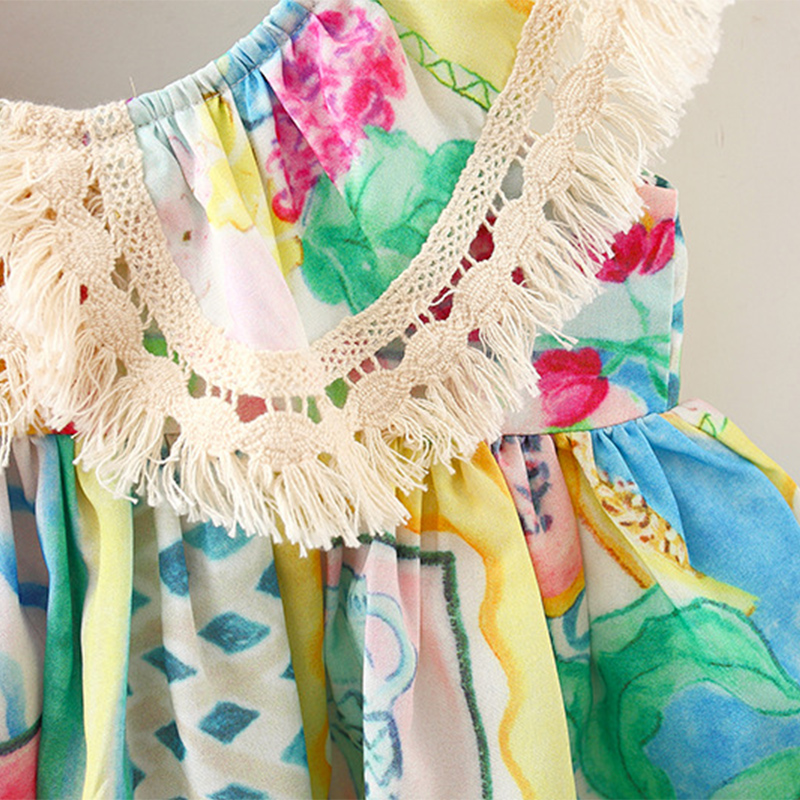 Summer New Colorful Graffiti B - огляд і ціна Baby Clothing Drawing