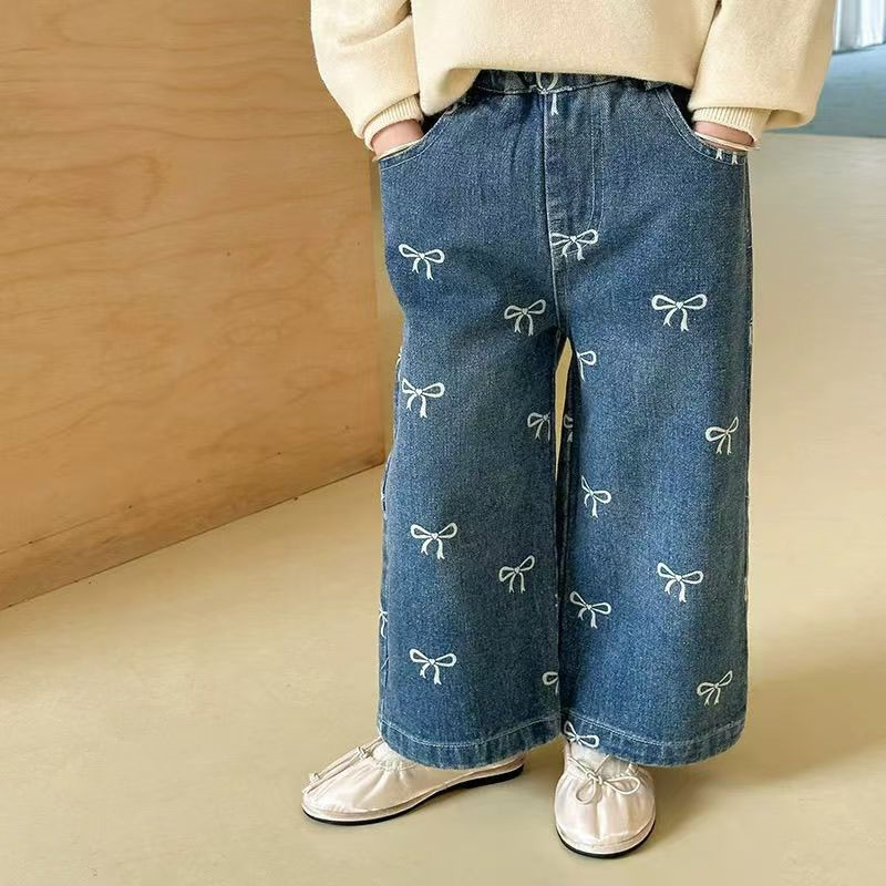 Girls Spring Autumn Jeans New  - огляд і ціна Baby Clothing Drawing